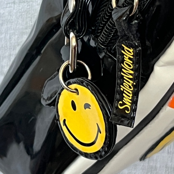 Smileyworld X Maverick Bag Soup Can Happiness Emoji Smiley Face Crossbody Orange - Picture 6 of 10